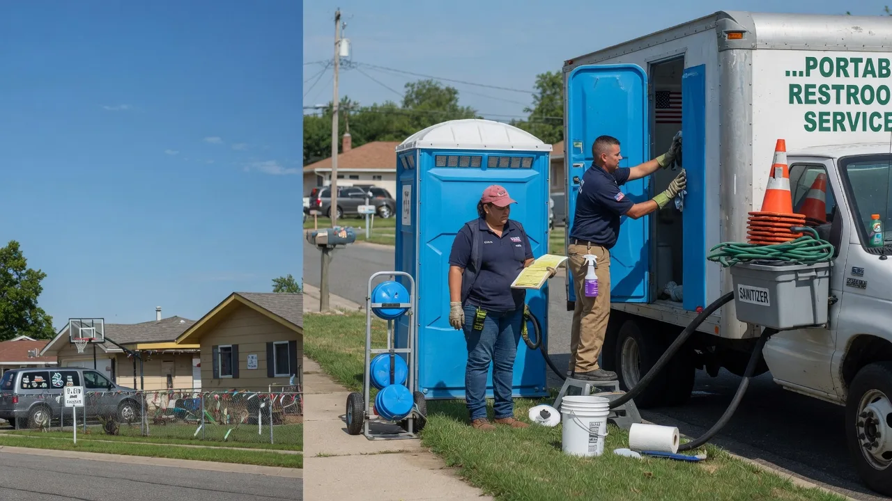 Porta Potty Rental in Deerfield, MI near me